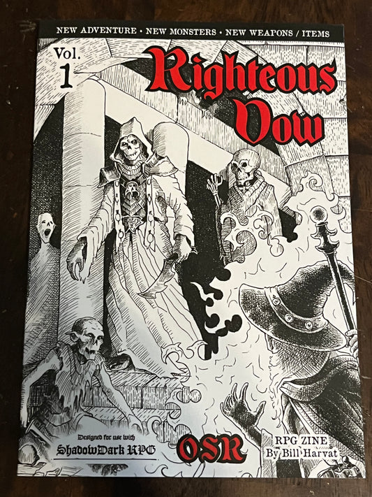 Righteous Vow Vol. 1 Softcover (Signed)