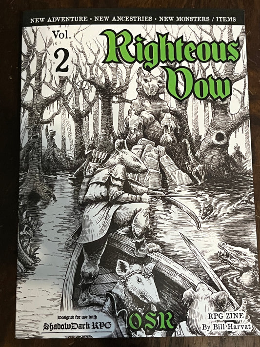 Righteous Vow Vol. 2 Softcover (Signed)