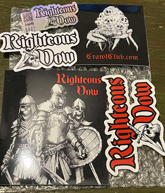 Righteous Vow Sticker Pack